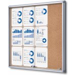 Jansen Display interiérová vitrína 12 x A4 – Zboží Živě