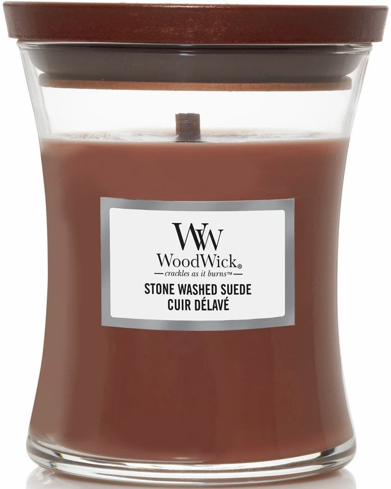 WoodWick Stone Washed Suede 85 g