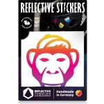 Reflective Berlin Reflexní nálepky Monkey Rainbow – Zboží Dáma