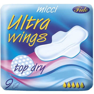 Micci Ultra Wings Dámské vložky Normal Plus 9 ks