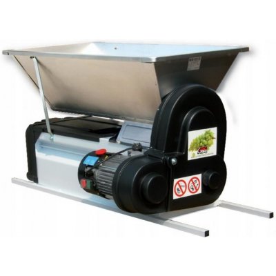 GRIFO Elektrický drtič hroznů 90x50cm 1500kg/h semi INOX GR-DMCSI – Sleviste.cz