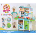 Lamps Kuchyňka modrá 80 x 100 x 30 cm s příslušenstvím – Zboží Dáma