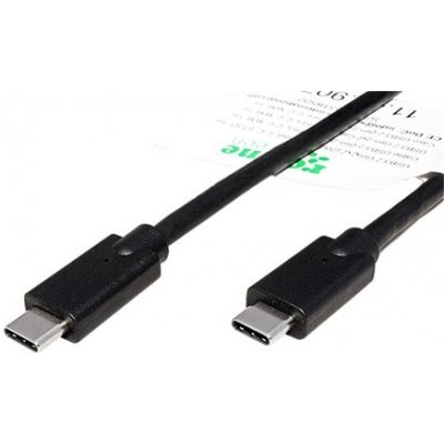 Roline 11.44.9072 USB 20Gbps (3.2 gen 2x2) USB C(M) - USB C(M), PD 100W, TPE, 1,5m, černý