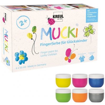 Kreul Prstová barva 6 x 50 ml – Sleviste.cz