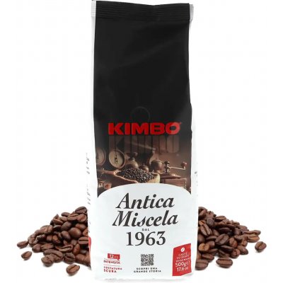 Kimbo Antica Miscela kávy zrnková 0,5 kg – Hledejceny.cz