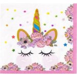 Cakesicq papírové ubrousky Unicorn 33x33cm 10ks – Sleviste.cz