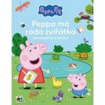 Velká samolepková knížka Peppa má ráda zvířátka – Zboží Mobilmania