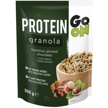GO ON Proteinová granola s čokoládou a ořechy 300 g