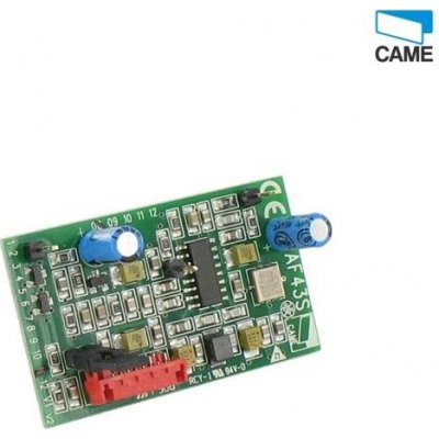 CAME Interní přijímač - rádiová karta pro pohon brány a vrat AF43S, 433 MHz – Zboží Mobilmania