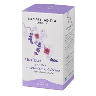Hampstead Tea London BIO bylinný čaj s levandulí 20 ks