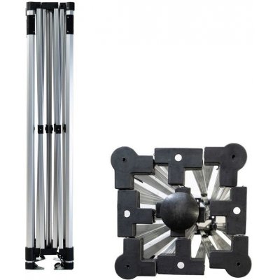 TENTino Konstrukce nůžkového párty stanu SMALL HEXAGON 3x3 m bez opláštění – Hledejceny.cz