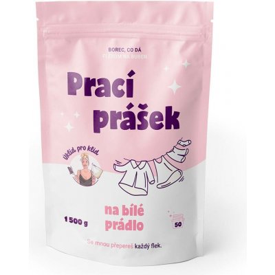 Úklid pro klid Prací prášek na bílé prádlo 1,5 kg – Sleviste.cz