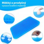 Wellife Gelový podsedák s protiskluzovým potahem COMFY 38 x 36 x 3 cm, MGP2 – Zboží Dáma
