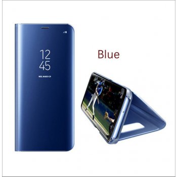 Pouzdro Bomba Zrcadlové silikonové otevírací Samsung - modré Model: Galaxy S10 FL003BLUE_SAM-S10