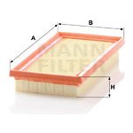 Vzduchový filtr MANN-FILTER C 26 027 – Hledejceny.cz