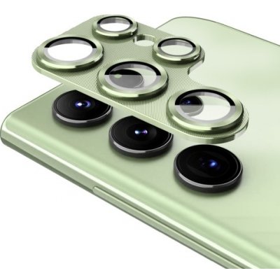 ENKAY 56447 ALU Sklo pro fotoaparát Samsung Galaxy S23 Ultra 5G LIGHT GREEN – Zboží Živě