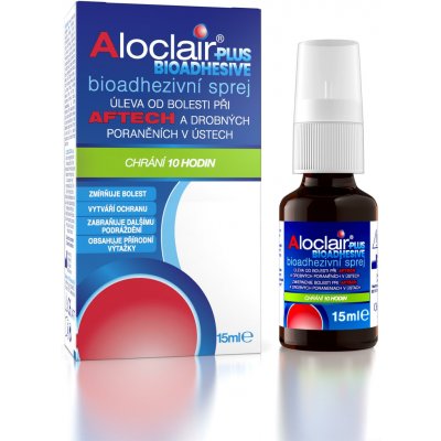 Aloclair PLUS BIOADHESIVE sprej 15 ml – Hledejceny.cz
