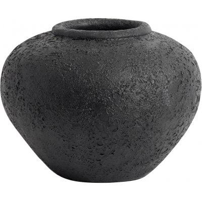 Váza Luna Black 18 cm Muubs – Hledejceny.cz