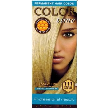 Color Time dlouhotrvající gelová barva na vlasy 111 intenzivní zesvětlovač 85 ml