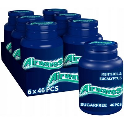 Žvýkačky Airwaves extreme v dóze 46 dražé (6 x 64g) – Zboží Dáma Žvýkačky Airwaves extreme v dóze 46 dražé (6 x 64g) – Zboží Dáma