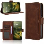 VSECHNONAMOBIL Peněženkový obal s přihrádkou pro Motorola Edge 70 hnědý 129793 – Hledejceny.cz