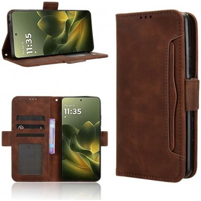 VSECHNONAMOBIL Peněženkový obal s přihrádkou pro Motorola Edge 70 hnědý 129793 – Hledejceny.cz