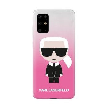 Pouzdro Karl Lagerfeld Degrade Samsung Galaxy S20 Ultra růžové