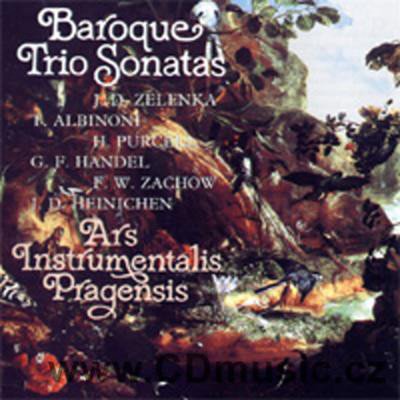 ZELENKA.ALBINONI.PURCELL.HANDEL.ZACHOW.HEINICHEN - Baroque Trio Sonatas. Ars Instrumentalis Pragensis CD