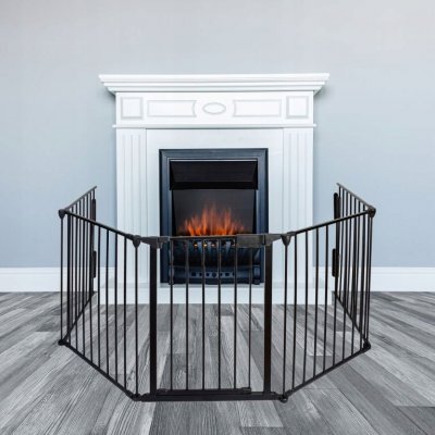 Stilista Krbová zástěna kov 3050 x 755 x 600 cm – Zboží Mobilmania