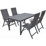 DEOKORK Zahradní ratanová sestava CALVIN I. 1+4 (šedá) – Hledejceny.cz