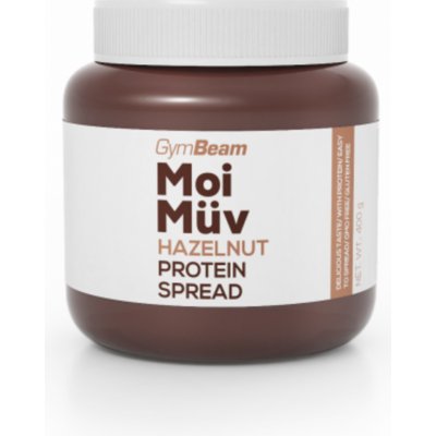 GymBeam Proteinová pomazánka MoiMüv lískový ořech 400 g – Hledejceny.cz