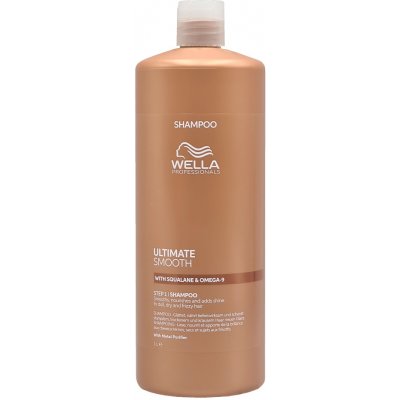 Wella Professionals Ultimate Smooth Shampoo intenzivně vyživující šampon pro lesk a hebkost vlasů 1000 ml – Zboží Mobilmania