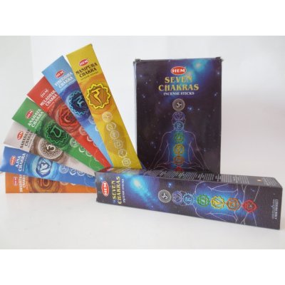 Hem vonné tyčinky 7 Chakra 7 x 5 ks 42 g – Hledejceny.cz