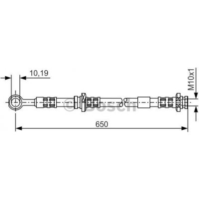 BOSCH Brzdová hadice 1 987 476 364