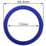 Těsnění hlavy 64,6x53x5,5 mm, 80SH modrý silikon FDA, La San Marco – Sleviste.cz