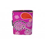 Nivasaža Kožené pouzdro na doklady Nivasaža N124-SNT-PFB růžové – Sleviste.cz