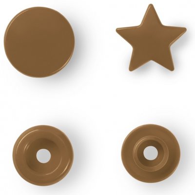 PRYM Patentky Color snaps hvězdy 211 - zlatá – Sleviste.cz