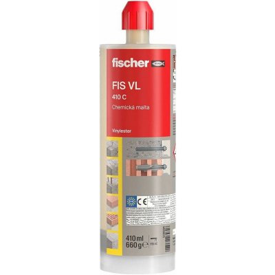 Chemická malta Fischer FIS VL 410 C TESFR538584 – Hledejceny.cz