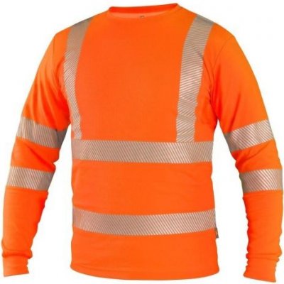 Canis CXS tričko OLDHAM dlouhý rukáv výstražné pánské oranžová M – Zboží Dáma