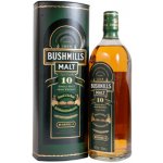 Bushmills 10y 40% 0,7 l (tuba) – Hledejceny.cz