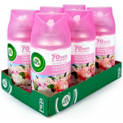 Air Wick Freshmatic náhradní náplň Magnolia & cherry blossom 6 x 250 ml