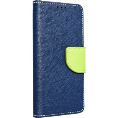 Pouzdro Fancy Book Samsung Galaxy A52 / A52 5G / A52s 5G modro-limetkové