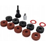 QUATROS QS14040 Sada čističů kotoučů, adaptér 1/2", průměr 40 mm (na náboje kol a brzdové kotouče) – Zboží Dáma