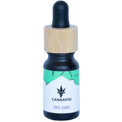 Luvbio CBD 10 % BIO konopný olej 10 ml – Zbozi.Blesk.cz