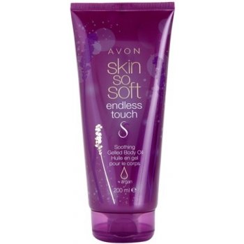 Avon Skin So Soft Endless Touch zklidňující gelový tělový olej 200 ml