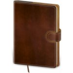 Flip A5 Týdenní 2026 hnědo/hnědá – Zboží Živě