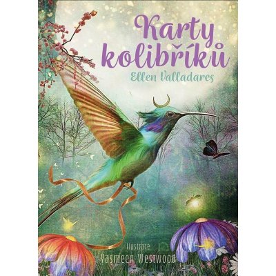 Karty kolibříků - Kniha a 44 karet lesklé - Ellen Valladares