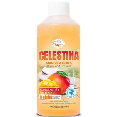 Missiva Celestina přípravek na ruční mytí nádobí s vůní mango a kokos 500 ml – Zbozi.Blesk.cz