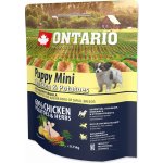 Ontario Puppy Mini chicken and potatoes 0,75 kg – Hledejceny.cz