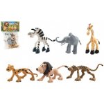 Teddies Zvířátka safari ZOO 9-10 cm 6 ks – Zbozi.Blesk.cz